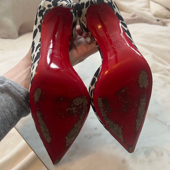 Christian Louboutin Black and White Pumps - Picture 6 of 6
